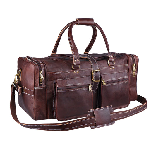 Rich Mahogany Leather Bag