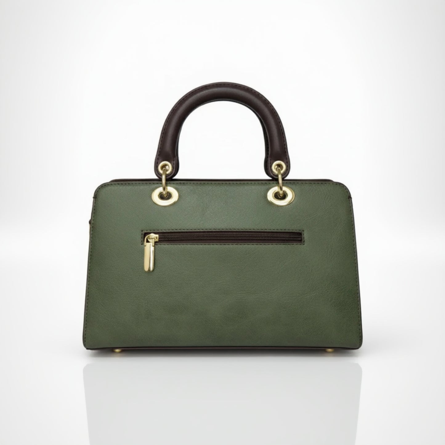 The Emerald Heritage: Artisan Hand-Tooled Bag