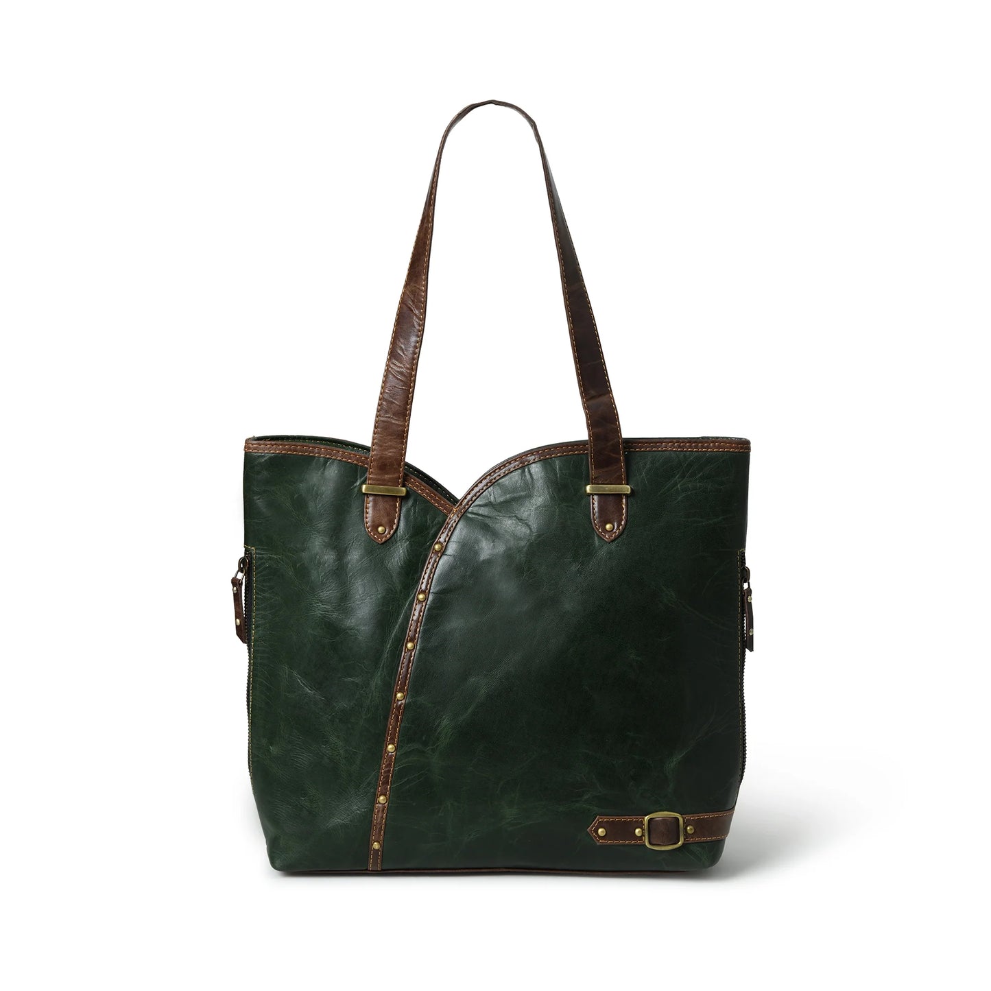 TanneryLuxe Riley Vintage Leather Handbag