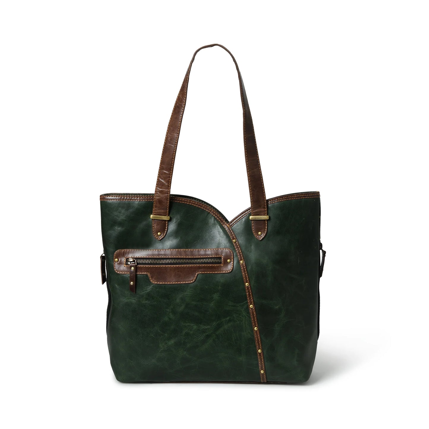 TanneryLuxe Riley Vintage Leather Handbag