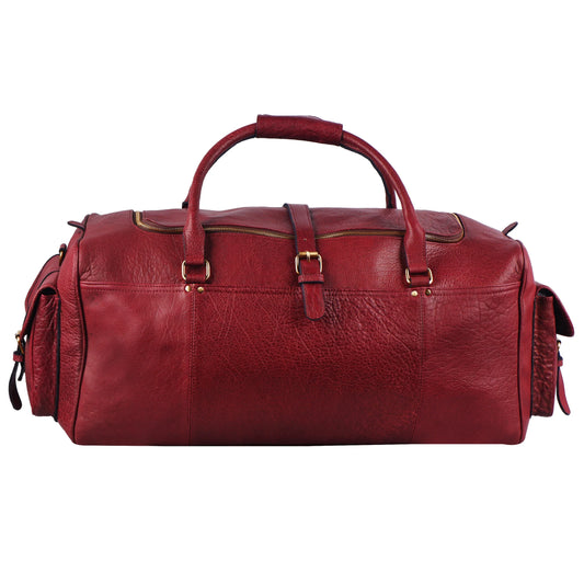 Tannery Red Duffle Bag