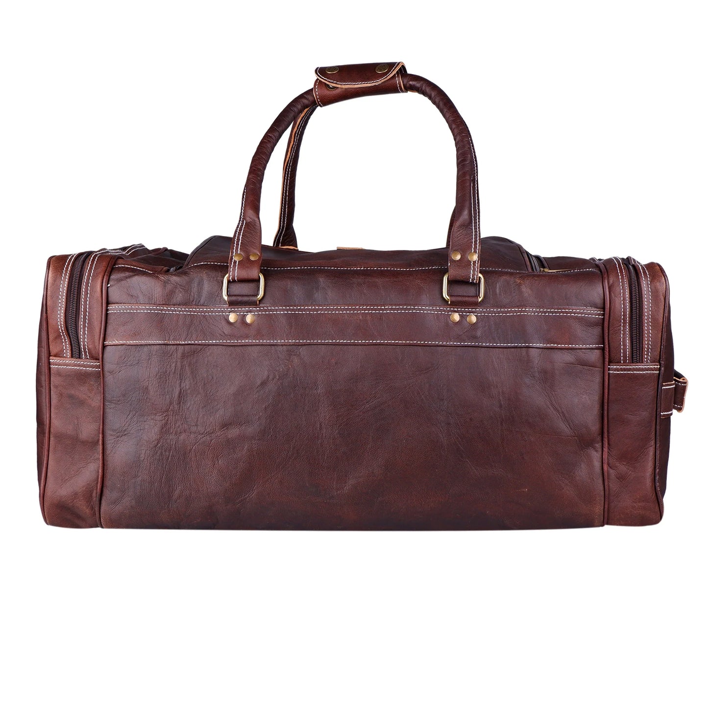 Rich Mahogany Leather Bag